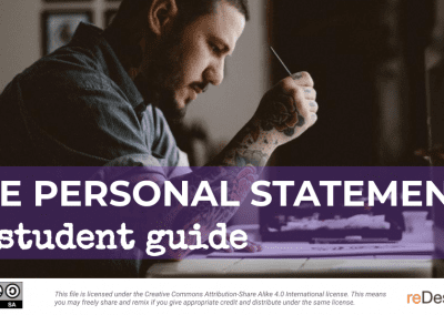 The Personal Statement: Student Guide
